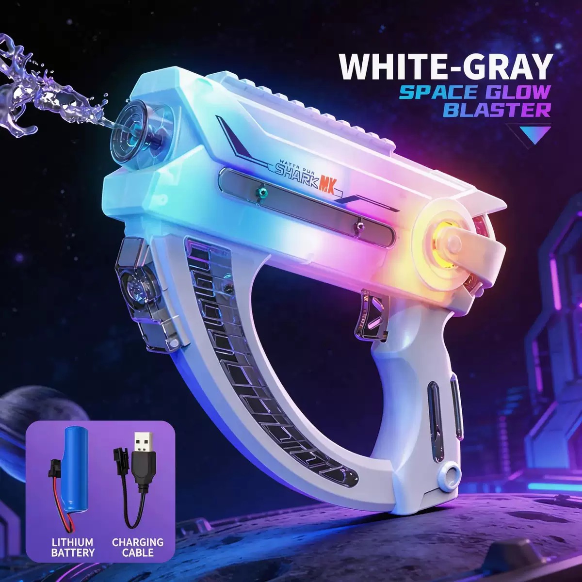 Colorful water gun